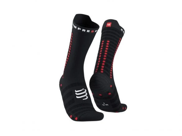 Compressport Pro Racing V4.0 High Cut Hardloopsokken Zwart 3 Compressport Pro Racing V4.0 High Cut Hardloopsokken Zwart