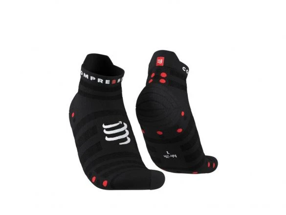Compressport Pro Racing V4.0 Ultralight Low Cut Hardloopsokken Zwart 3 Compressport Pro Racing V4.0 Ultralight Low Cut Hardloopsokken Zwart