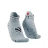 Compressport Pro Racing V4.0 Low Cut Hardloopsokken Wit -Zwemartikelen Winkel pro racing socks v4 ultralight run low white alloy