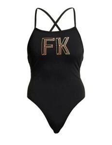 Funkita Stencilled Strapped In Badpak Dames