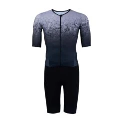 Sailfish Aerosuit Perform Trisuit Korte Mouw Grijs Heren