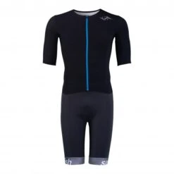 Sailfish Aerosuit Pro Trisuit Korte Mouw Zwart Heren