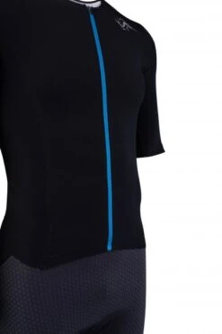 Sailfish Aerosuit Pro Trisuit Korte Mouw Zwart Heren -Zwemartikelen Winkel sailfish trisuits heren aerosuit pro black 03