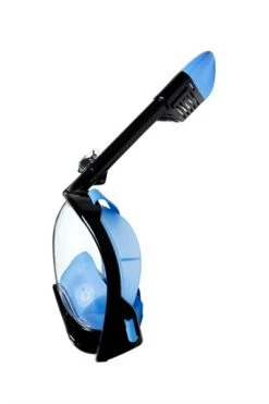 Sea Turtle Flex Deluxe Full Face Snorkelmasker Zwart/blauw -Zwemartikelen Winkel sea turtle flex deluxe blk blue 2