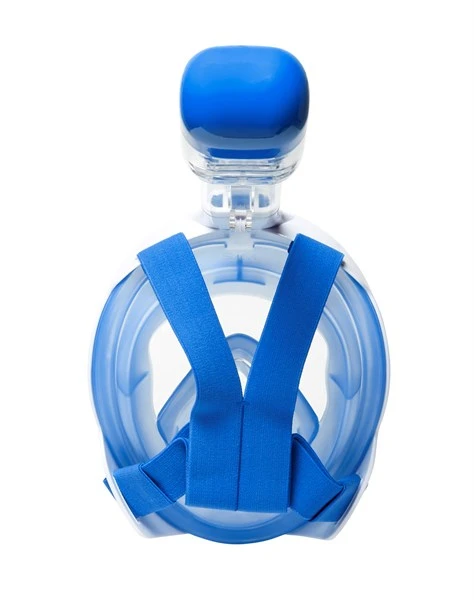 Sea Turtle Flex Full Face Snorkelmasker Wit/blauw 6 Sea Turtle Flex Full Face Snorkelmasker Wit/blauw - Afbeelding 4