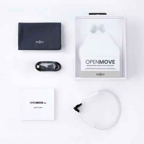 Shokz OpenMove Hoofdtelefoon Grijs 9 Shokz OpenMove Hoofdtelefoon Grijs - Afbeelding 7