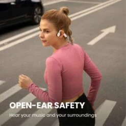 Shokz OpenMove Hoofdtelefoon Wit -Zwemartikelen Winkel shokz koptelefoon openmove s661wt 12