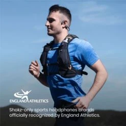 Shokz OpenRun Hoofdtelefoon Zwart -Zwemartikelen Winkel shokz koptelefoon openrun s803bk 14