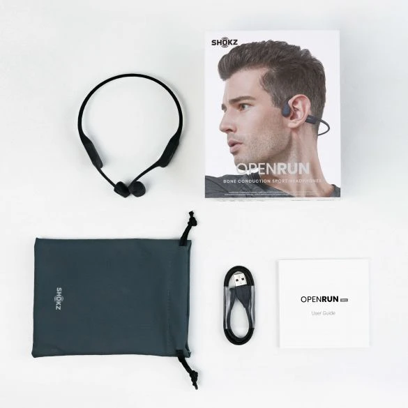 Shokz OpenRun Hoofdtelefoon Grijs 9 Shokz OpenRun Hoofdtelefoon Grijs - Afbeelding 7