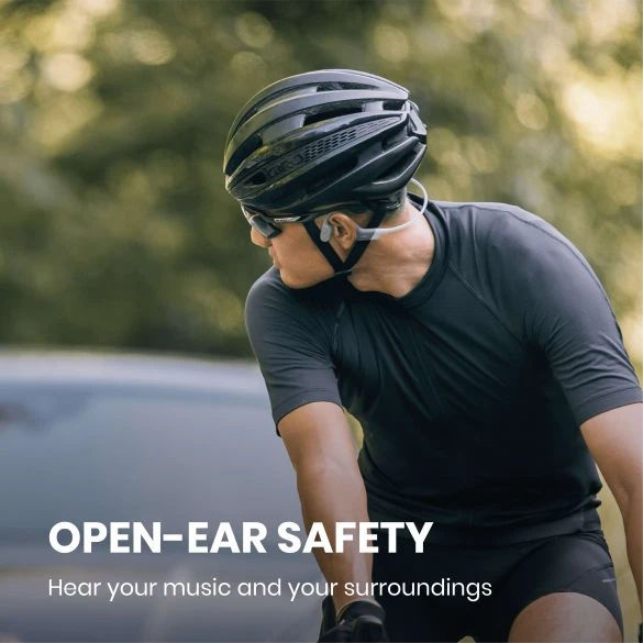 Shokz OpenRun Hoofdtelefoon Grijs 11 Shokz OpenRun Hoofdtelefoon Grijs - Afbeelding 9