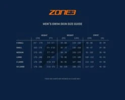 Zone3 Neopreen Kneeskin Heren -Zwemartikelen Winkel sizing guides mens swimskin 001
