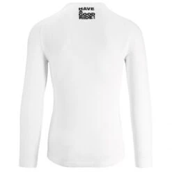 Assos Skinfoil LS Summer Lange Mouw Ondershirt Wit Unisex -Zwemartikelen Winkel skinfoil summer ls wht 4