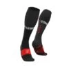 Compressport Full Socks Run Compressiesokken Zwart -Zwemartikelen Winkel su00004b black
