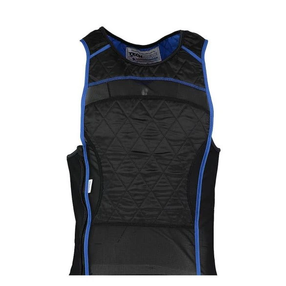 TechNiche KewlShirt Evaporative Cooling Tank Top Zwart/blauw 3 TechNiche KewlShirt Evaporative Cooling Tank Top Zwart/blauw