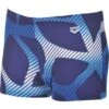 Arena Spider Shorts Zwembroek Blauw/wit Heren -Zwemartikelen Winkel training spider shorts blue wht 5