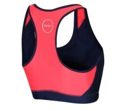 Zone3 Aquaflo Plus Mouwloos Tri Top Blauw/roze Dames -Zwemartikelen Winkel womens aquaflo plus bra crop top coral 2