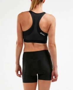 2XU Perform Tri Crop Zwart Dames -Zwemartikelen Winkel wt5535a blk blk 001