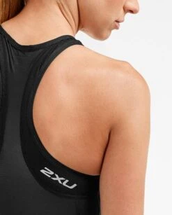 2XU Perform Tri Crop Zwart Dames -Zwemartikelen Winkel wt5535a blk blk 003