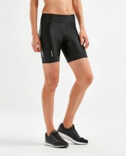 2XU Perform 7" Tri Shorts Zwart Dames -Zwemartikelen Winkel wt5539b blk blk 002