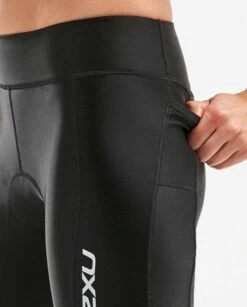 2XU Perform 7" Tri Shorts Zwart Dames -Zwemartikelen Winkel wt5539b blk blk 003