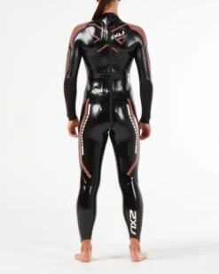 2XU Propel Pro Lange Mouw Wetsuit Zwart/rood Dames -Zwemartikelen Winkel ww5125c blk nmn 003