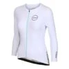 Zone3 Lava Aero Lange Mouw Tri Top Wit Dames -Zwemartikelen Winkel zone3 tri tops dames lava zwart wit tw20wltl102 001