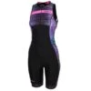 Zone3 Activate Plus Mouwloos Trisuit Momentum Dames -Zwemartikelen Winkel zone3 trisuits dames activate plus momentum sleeveless multicolor ts20wmom106