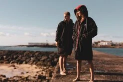 Zone3 Polar Fleece Parka Jas -Zwemartikelen Winkel zone3 zwemaccessoires oversized polar fleece parka robe jacket 11