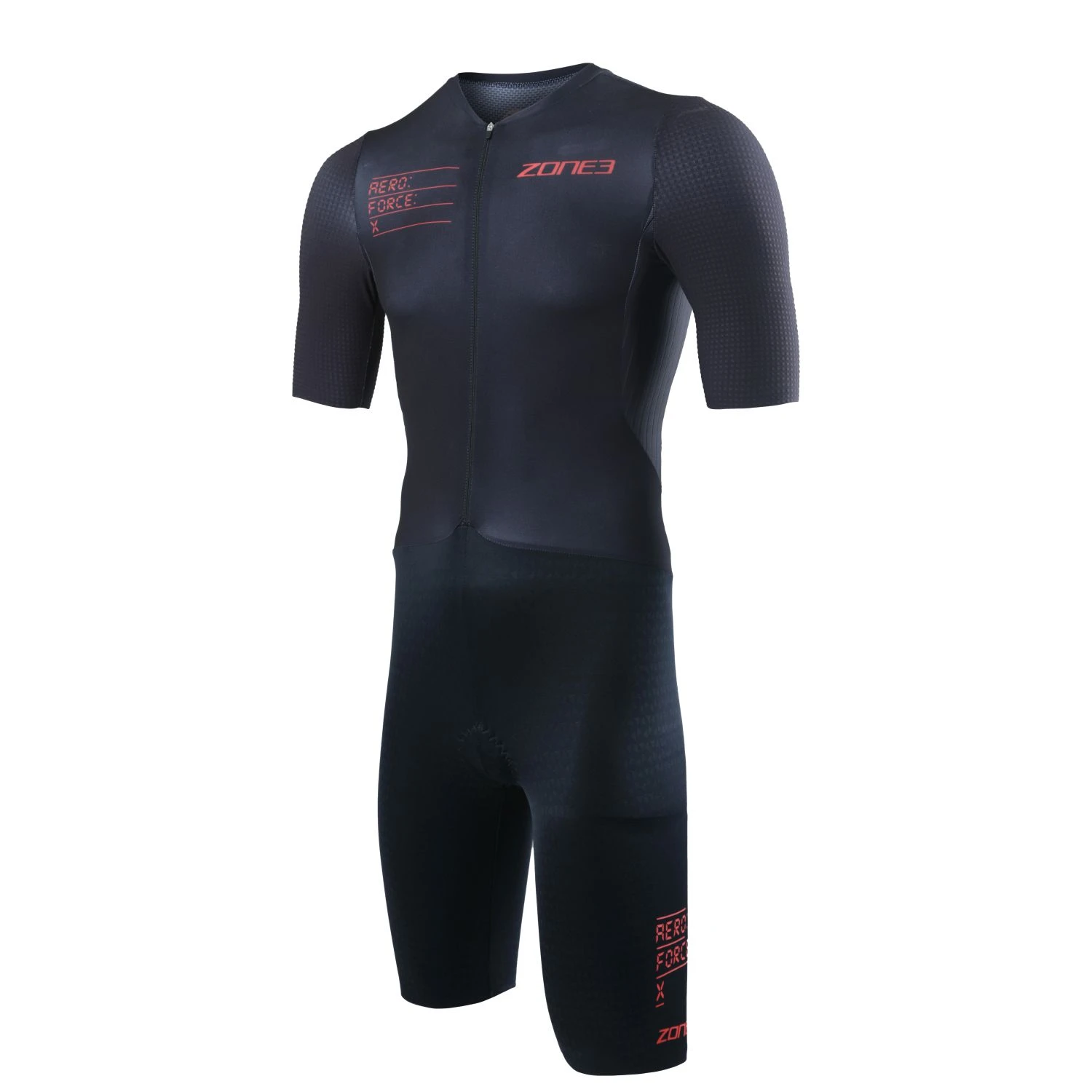 Zone3 Aeroforce X II Trisuit Korte Mouw Zwart Heren 4 Zone3 Aeroforce X II Trisuit Korte Mouw Zwart Heren - Afbeelding 2