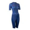 Zone3 Aeroforce X II Trisuit Korte Mouw Blauw Dames -Zwemartikelen Winkel zts23wafs103
