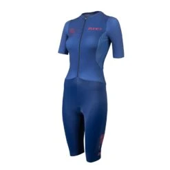 Zone3 Aeroforce X II Trisuit Korte Mouw Blauw Dames 10 Zone3 Aeroforce X II Trisuit Korte Mouw Blauw Dames -Zwemartikelen Winkel zts23wafs103 002