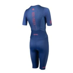 Zone3 Aeroforce X II Trisuit Korte Mouw Blauw Dames 11 Zone3 Aeroforce X II Trisuit Korte Mouw Blauw Dames -Zwemartikelen Winkel zts23wafs103 004